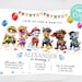 Patrol Birthday Invitation Boy Puppy Paw Birthday Party Invitation Editable Template Instant Download Digital or Printed Invites 