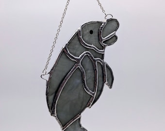 Stained Glass Manatee