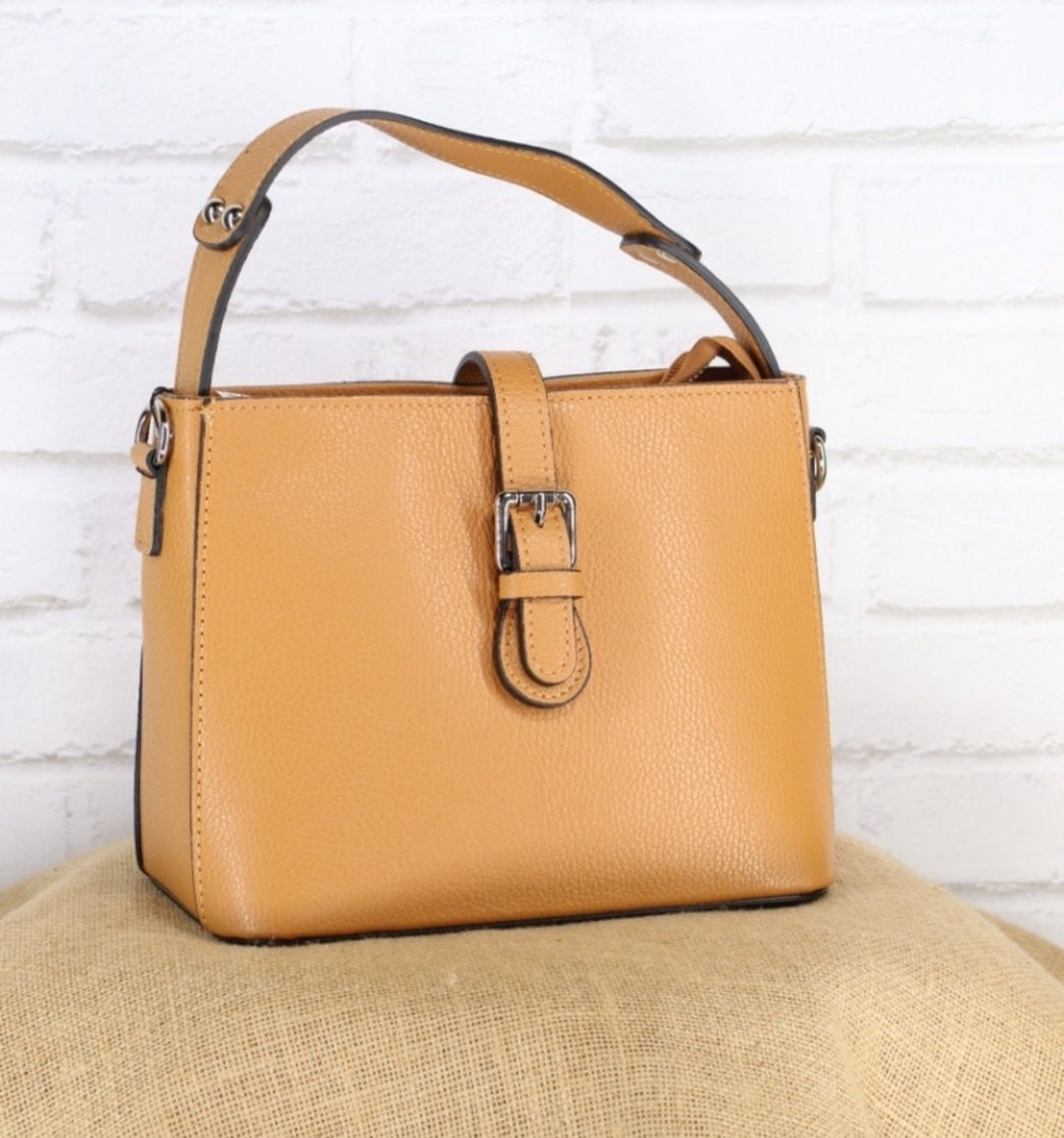 Elegant Authentic Leather Bag. Elegant GENUINE LEATHER Bag for - Etsy