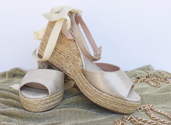 Bow espadrilles sale