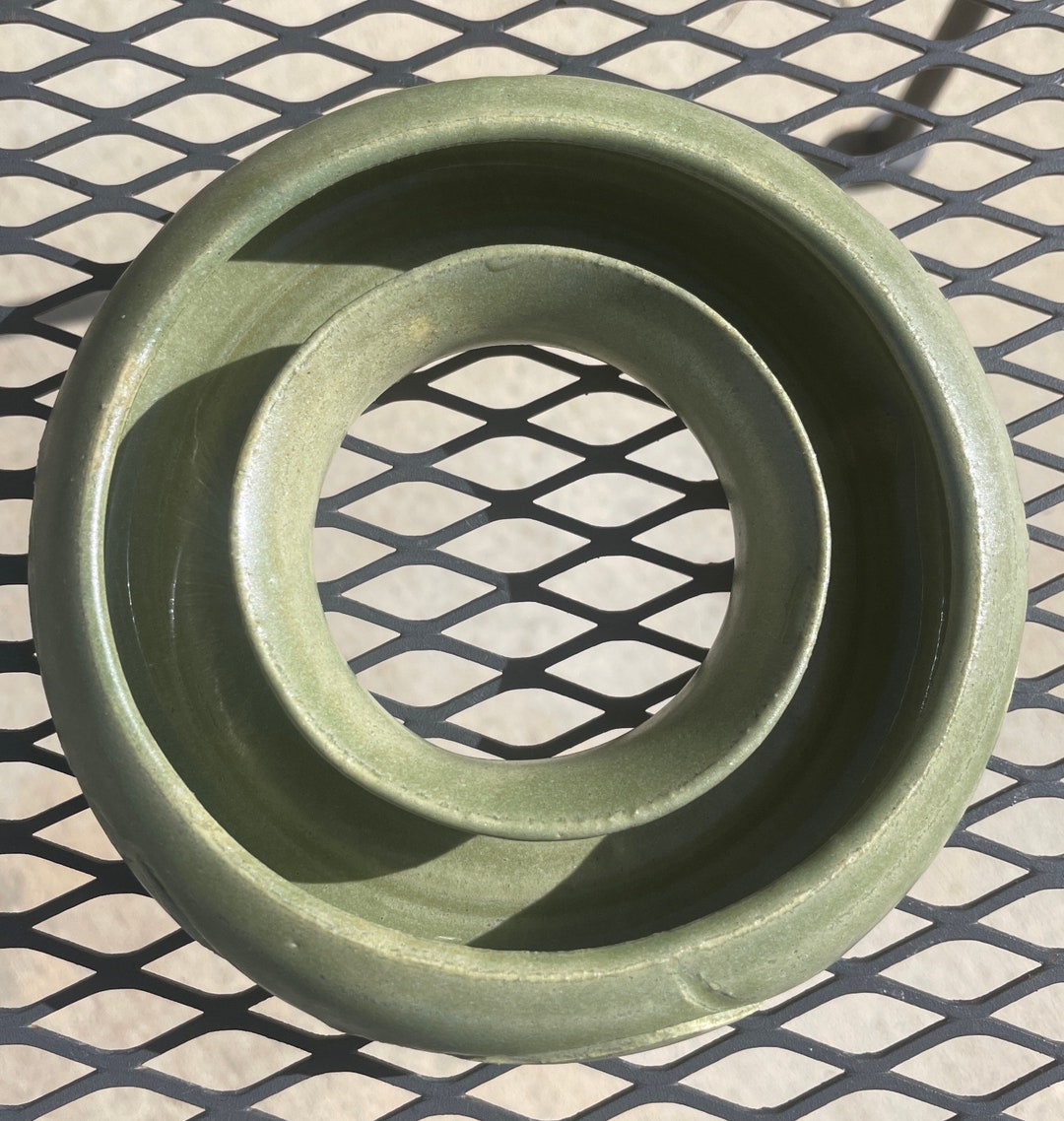 Plumeria Pansy Flower Ring Vase Etsy