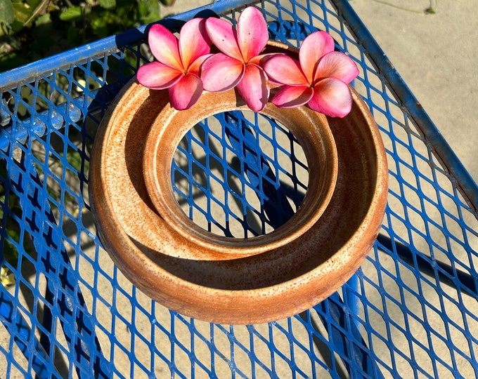 Plumeria Pansy Flower Ring Vase Etsy