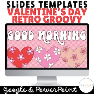 Valentine's Day Google Slides Templates | PowerPoint Templates | Valentine's Day Classroom Decor