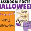 Halloween Retro Groovy Bulletin Board Kit or Door Decor | Halloween ...