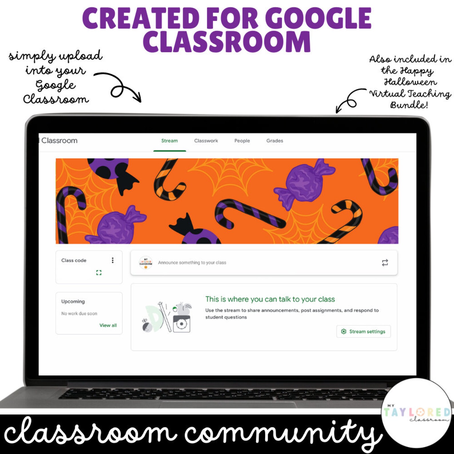 Happy Halloween Google Classroom Headers | Halloween Classroom Decor - Etsy