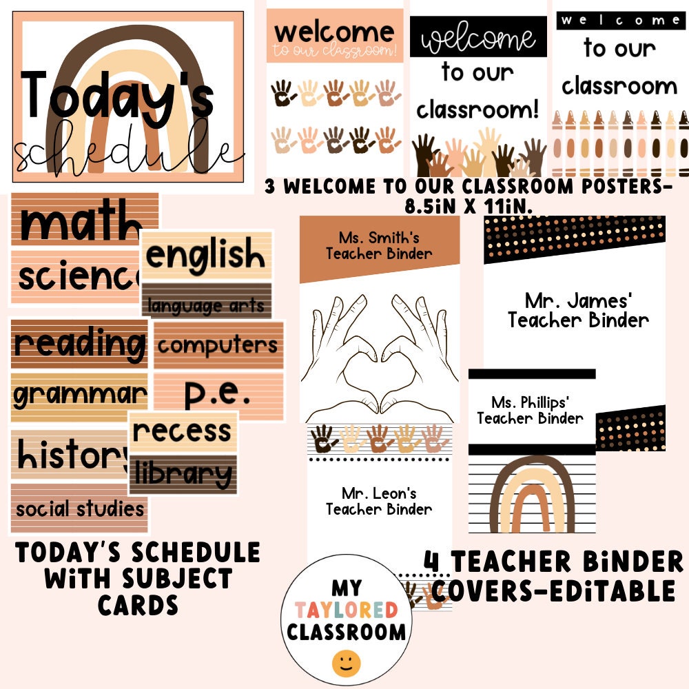 Diversity Classroom Decor Pack Diversity Decor - Etsy