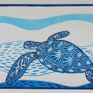 Green Turtle &#39;Sea Spirit&#39; Blue
