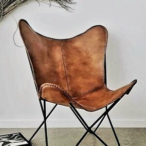 Leather Chair - Etsy