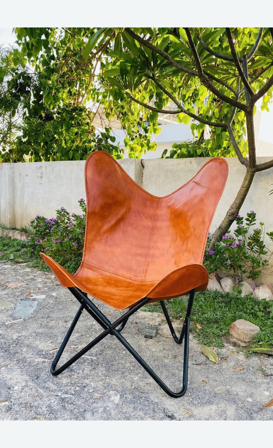 Leather Butterfly Chair Cover Butterfly Chair Handmade Etsy