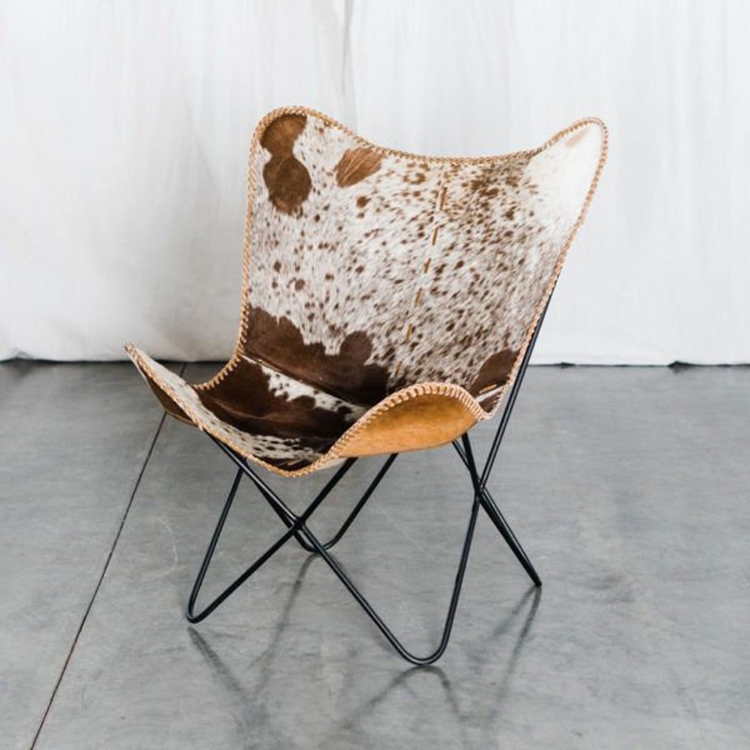 Leather Butterfly Chair Folding Chair Gift, Comfortable Dining Room