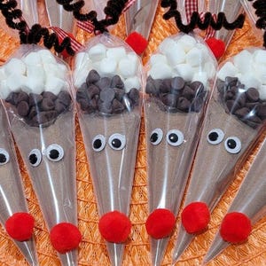 Hot Chocolate Reindeers