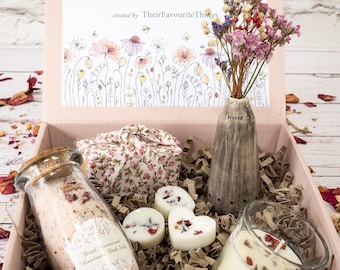 Alles Gute zum Geburtstag Geschenk Personalisierte Self Care Geschenkbox Gefüllt Handwerker Vegan Geschenk Beste Freundin Geschenk Brautjungfer Geschenkset Spa Geschenk Öko-Geschenk