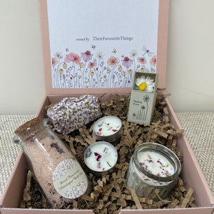 Happy Birthday Present Personalised Self Care Gift Box Filled Artisan Vegan Gift Best Friend Present Bridesmaid Gift Set Spa Gift Eco Gift Thinking of you