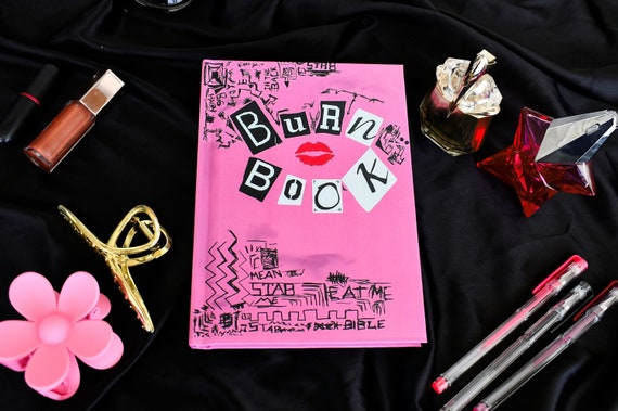 kwaadaardig contant geld Schijnen Mean Girls Burn-boek Blanco Tijdschrift met harde kaft - Etsy Nederland