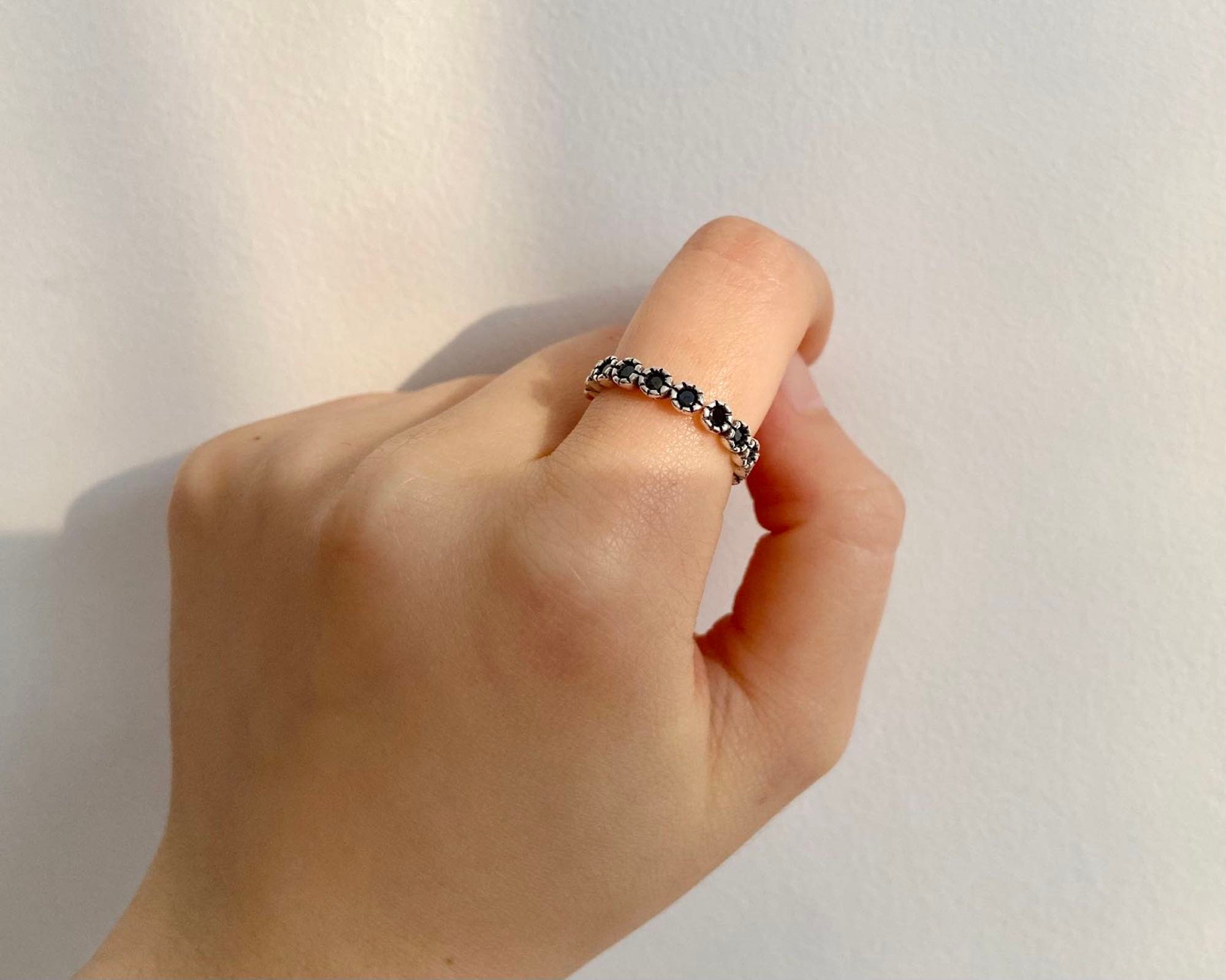 Silver Adjustable Chain Ring | Jungkook - BTS