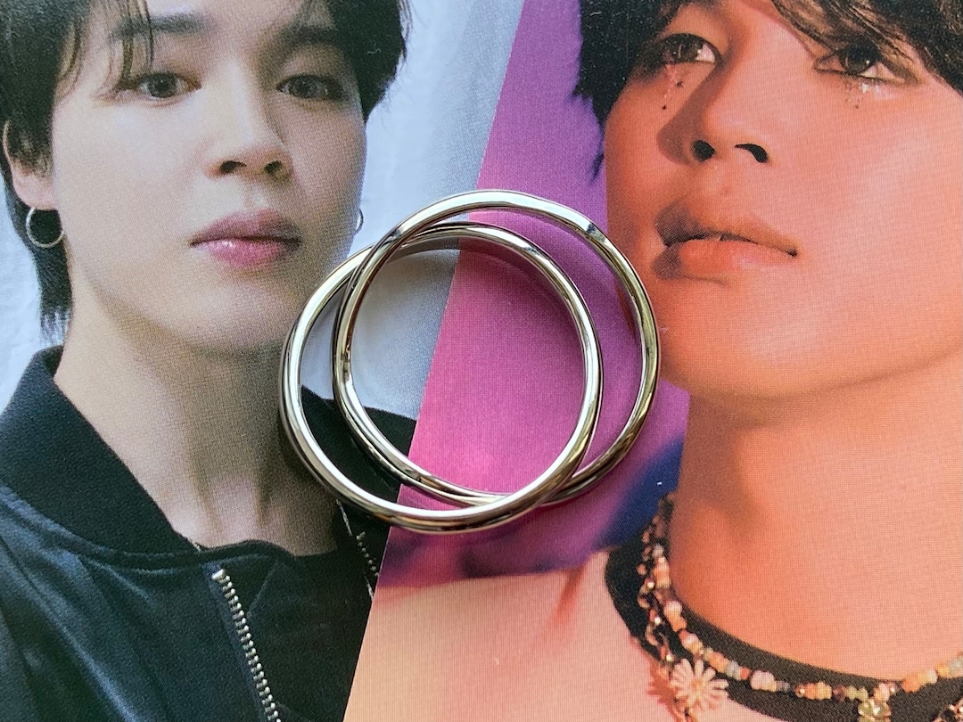 BTS Jimin Ring, Jimin Infinity Ring, BTS Merch, BTS Inspired, Kpop Gift