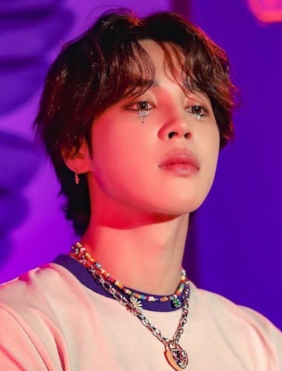 Jimin long earrings shop