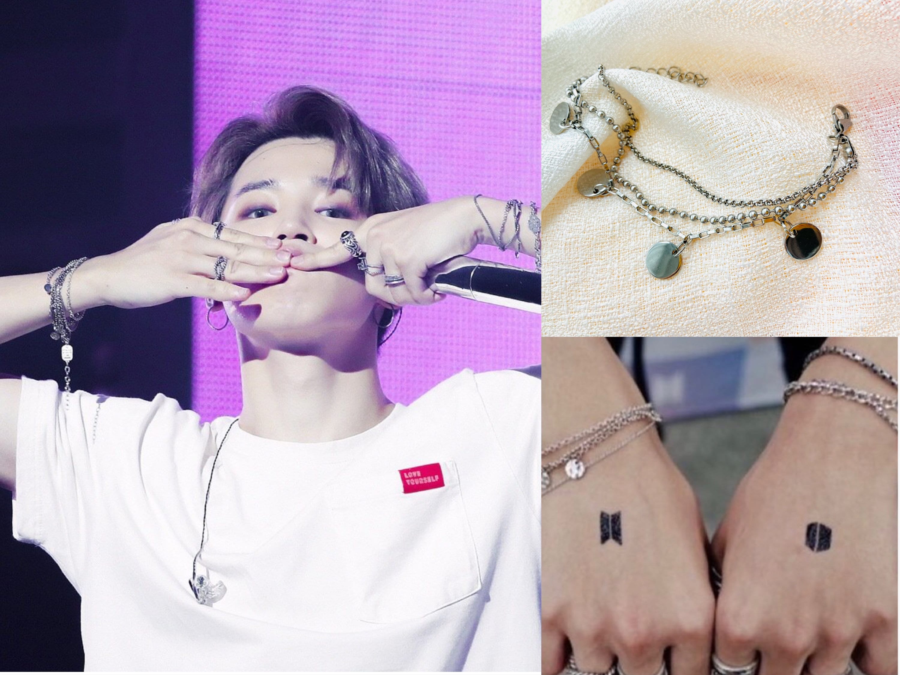 Beaded daisy bracelet bts v kim taehyung inspired dynamite, be, life goes  on, TaeTae Vante, korean fashio…