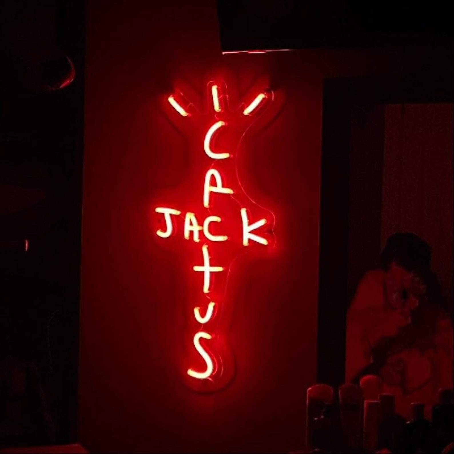 Cactus Jack Neon Sign Light Home Decor Decoration Hand Etsy