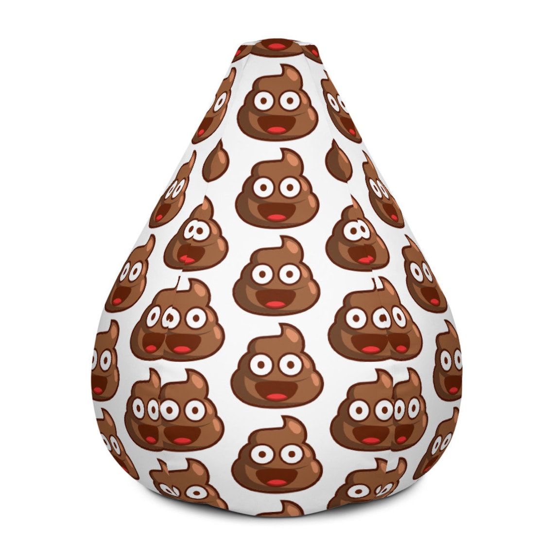 Poo Emoji Bean Bag Chair Cover Etsy