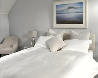 25 Momme Grade 6A Mulberry Ivory Silk Bed Set