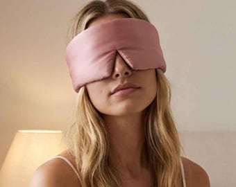 Mulberry Silk Eye Mask: 19 Momme Grade 6A, Padded Comfort, Light Block