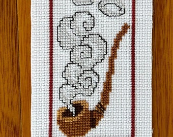 Handmade Cross Stitched Bookmark