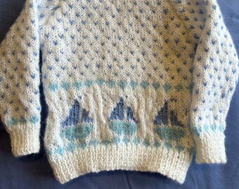 Hand Knitted Children’s Jumper