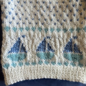 Hand Knitted Childrens Jumper image 3