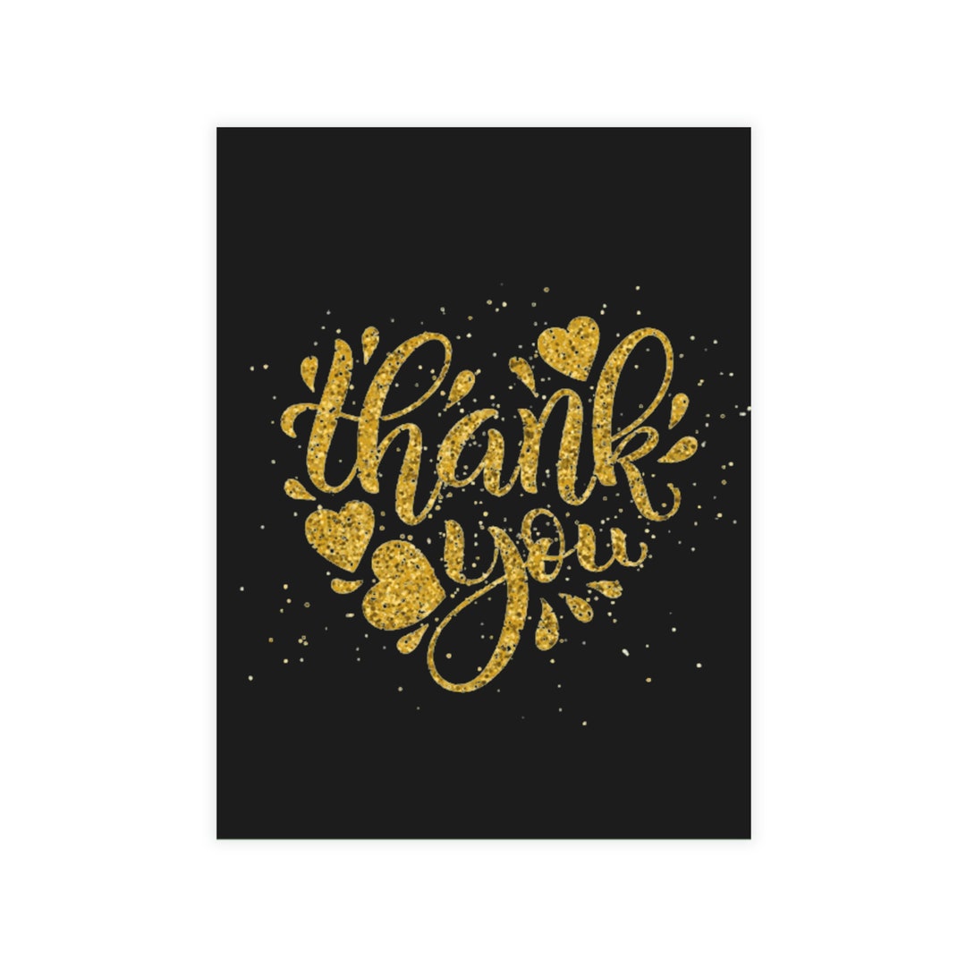 Expressing Gratitude: A Unique Thank You Card Greeting Card - Etsy