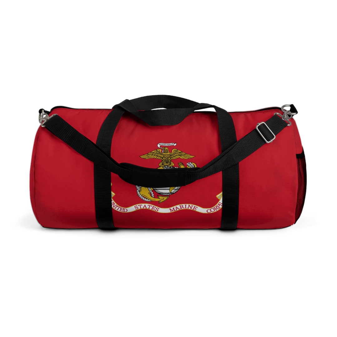 U.S. Marine Corps Flag Duffel Bag Etsy
