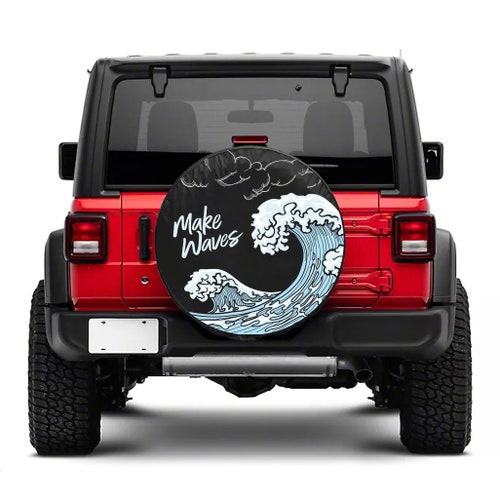 Jeep Tire Cover With Backup Camera Hole Option Spare Tire Etsy