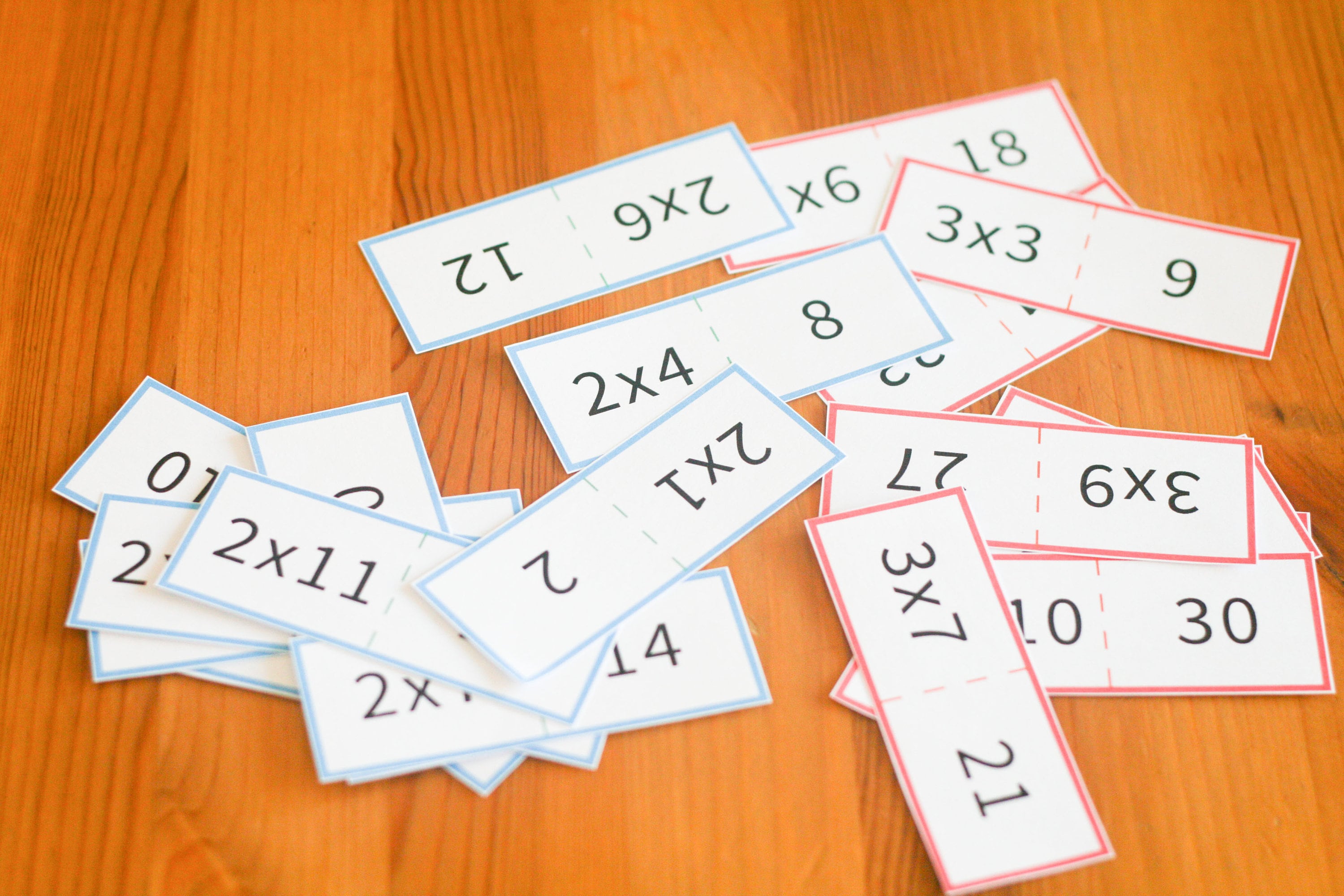 Printable Educational Times Tables,printable Multiplication Flash Cards ...