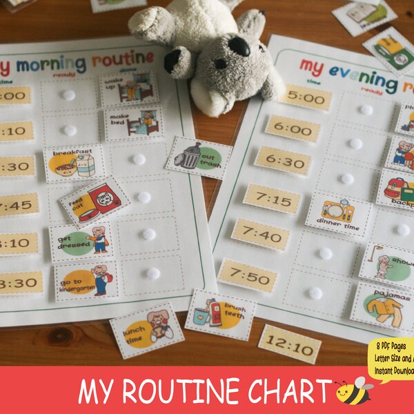 Routine Chart - Etsy