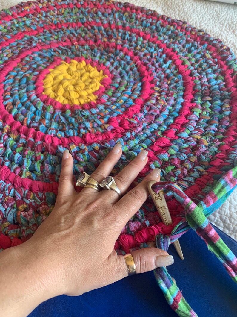 Stunning Toothbrush Rug Made by Traditionally Etsy