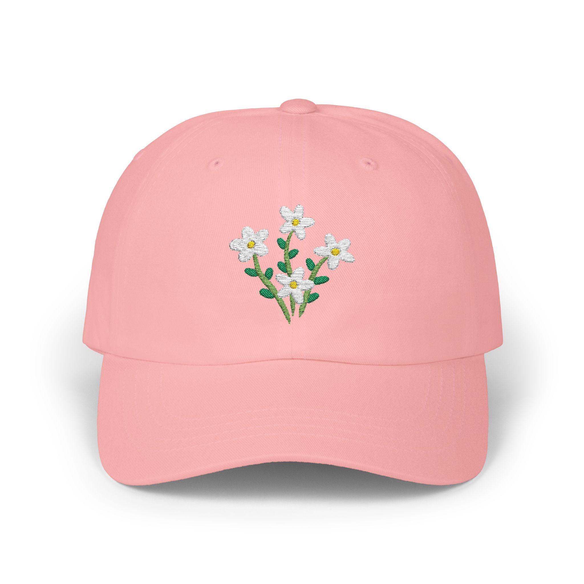 SNAPPERROCK Girls Daisy Embroidered Hat