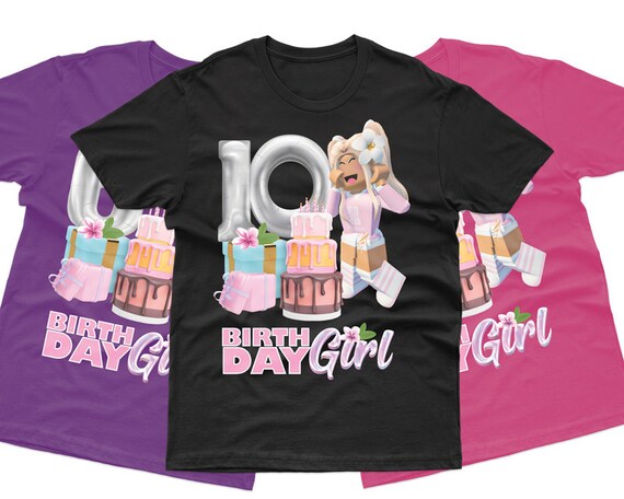 Roblox Girl png, tshirt designs, tshirt png, Roblox idea, Roblox Birthday  Tshirt, Roblox Girls, roblox party Girl, roblox svg, roblox girl