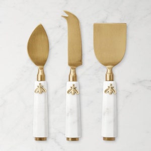 Honeycomb Cheese knives set of 3 / Best Kitchen Tools / Table Decor / Cheese knives Set / Perfect Gift