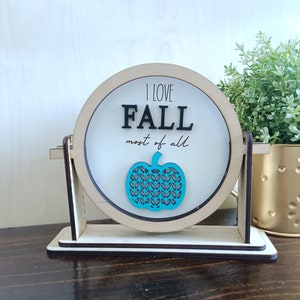 I Love Fall Most of All Insert Only - DIGITAL FILE