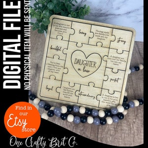 Daughter in law Puzzle  - DIGITAL FILE