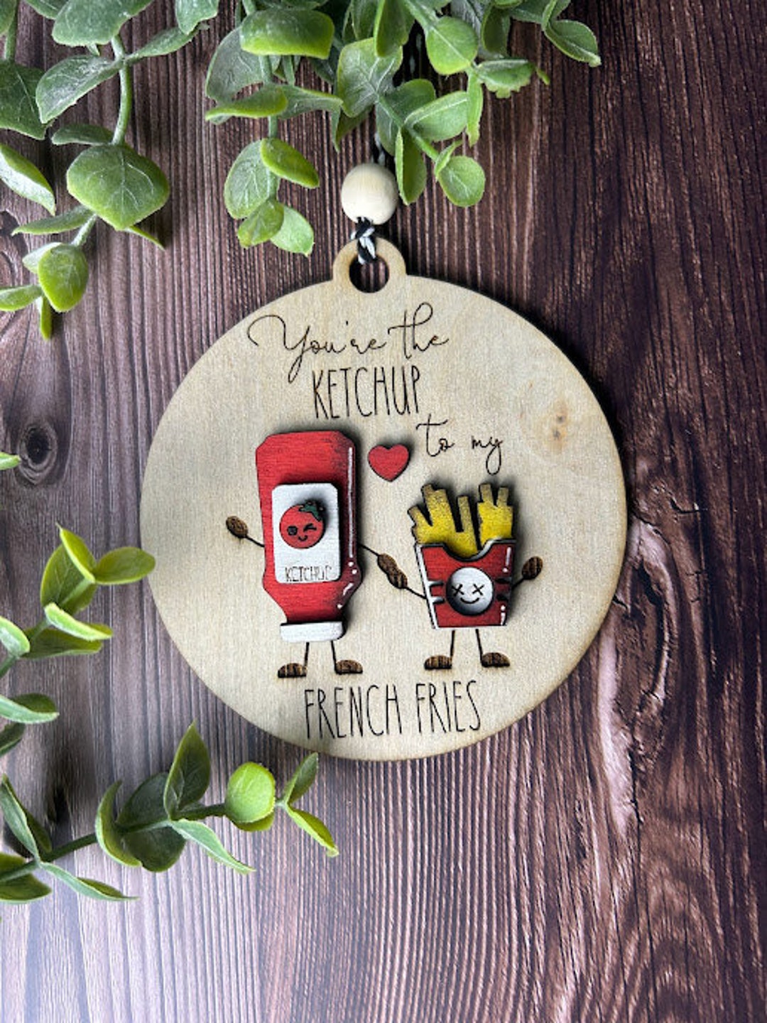 You're My Ketchup to My Fries Ornament DIGITAL DOWNLOAD Etsy