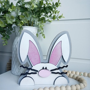 8&quot; Sitting Bunny - Resizable DIGITAL FILE