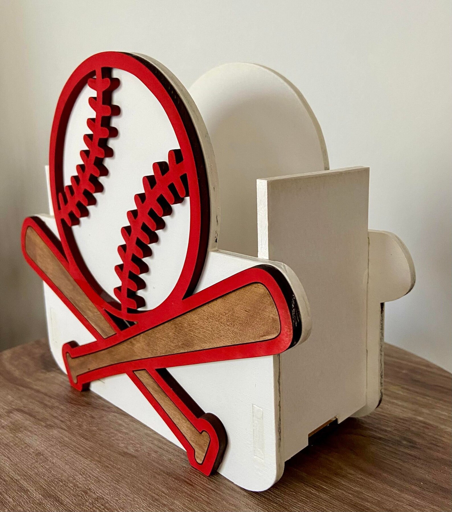Baseball Themed Napkin Holder - DIGITAL DOWNLOAD FILE - Etsy