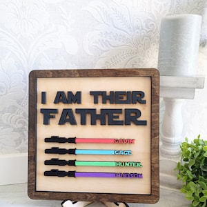 Fathers Day Child Sign  Father   - DIGITAL FILE