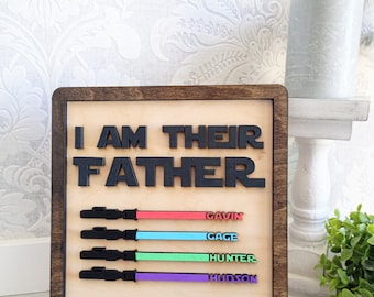 Fathers Day Child Sign  Father   - DIGITAL FILE