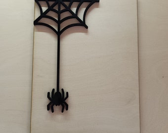 Spider Web Sign (optional frame included) - DIGITAL FILE