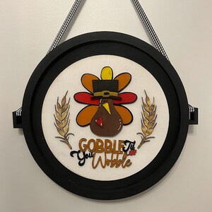 Gobble Insert Only - DIGITAL FILE (includes round and square design)