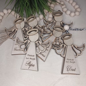 Forever Our Angel Ornament Mom Dad Grandma Nana Grandpa Papa - DIGITAL FILE