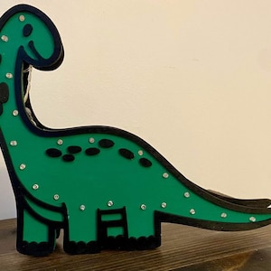 Cute Dinosaur Lamp - DIGITAL FILE 1/8&quot; material