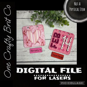 Valentine Changeables for Farmhouse Sandwich Board - Changeable Only - DIGITAL FILE